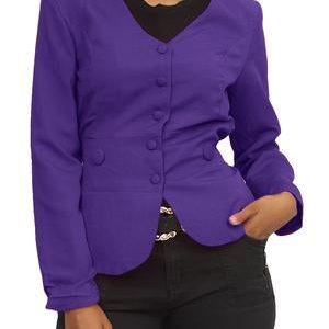 Casual Coat - Purple