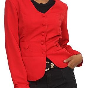 Casual Coat - Red