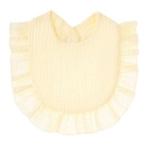 Ruffled Baby Bib