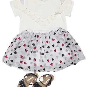 Girls Skirt - White