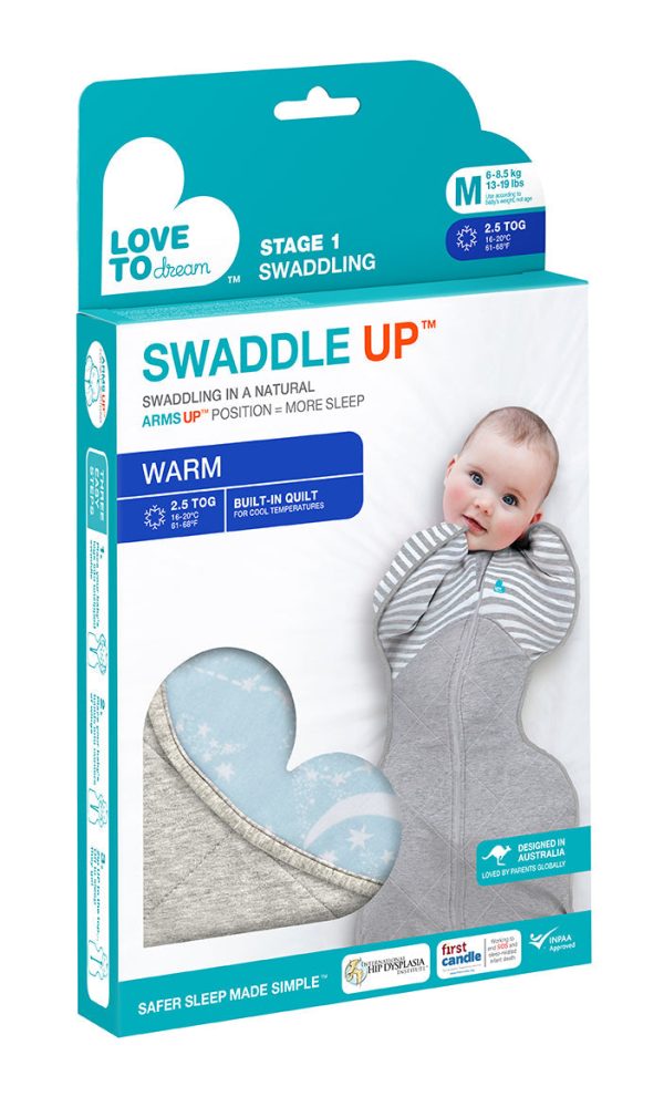 Swaddle Up Winter Warm Blue - Medium(6-8.5) - Image 4