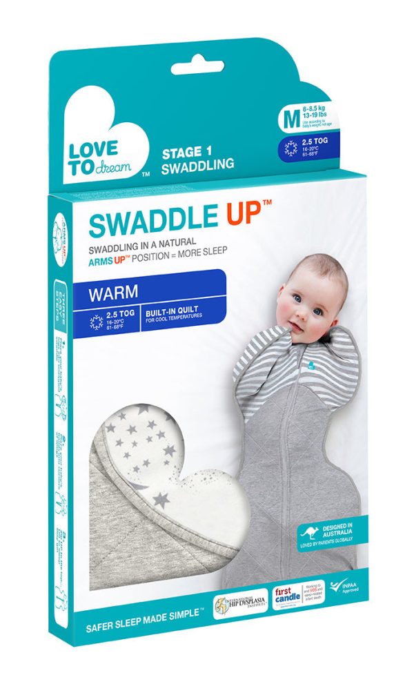 Swaddle Up Winter Warm White - Medium(6-8.5) - Image 4