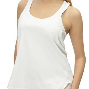 Gold Tank Vest - White